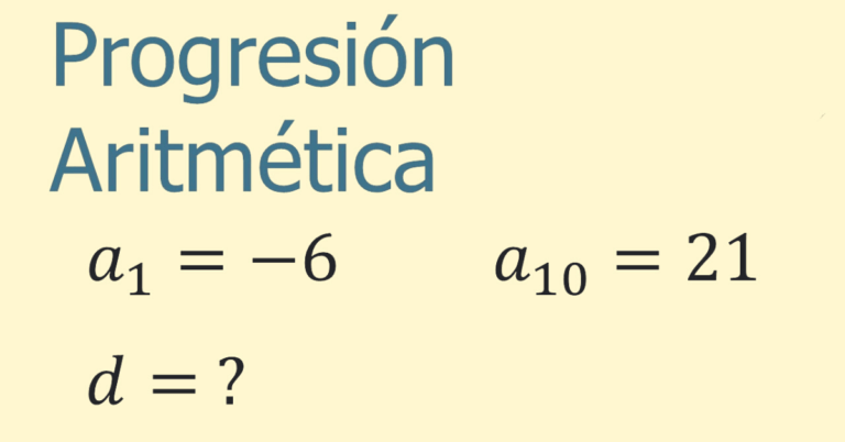 Progresiones Matematicas 2021