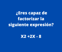 factorizar la expresion