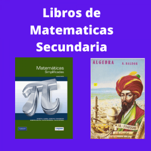 Libros de Matematicas Secundaria