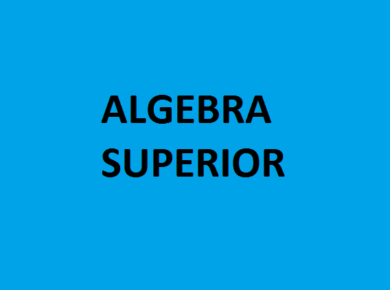 algebra superior