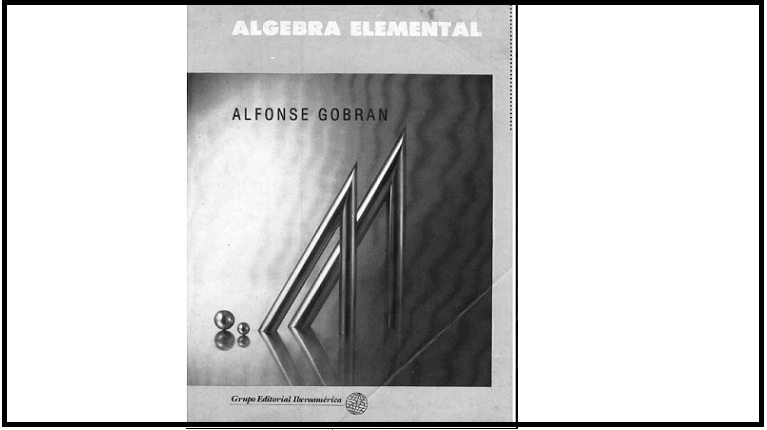Álgebra Elemental - Alfonse Gobran