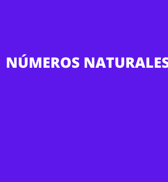 NUMEROS NATURALES